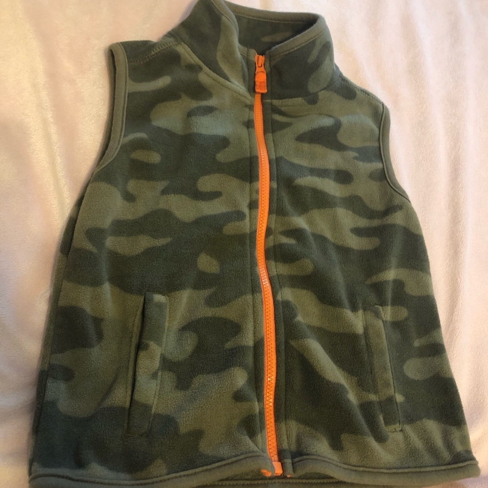 Carter’s Camo Fleece Vest
